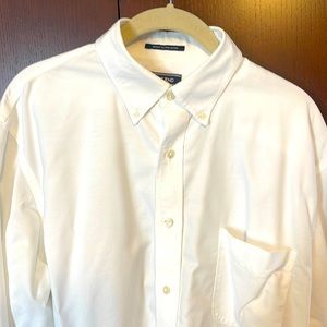 Lands’ End NO IRON Oxford shirt 16-35